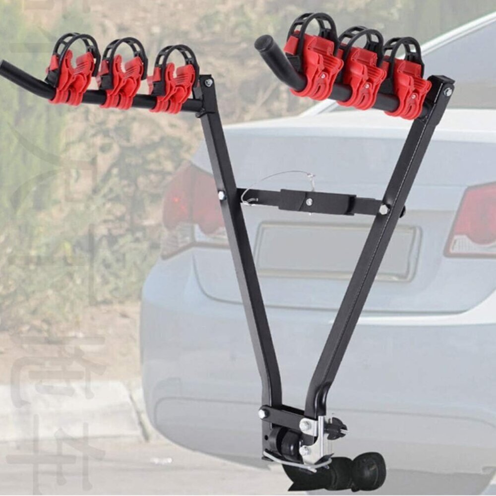 3 Bike Rack Carrier, Car Bike Carrier, Tail Tow Mount Bike Hanger‎